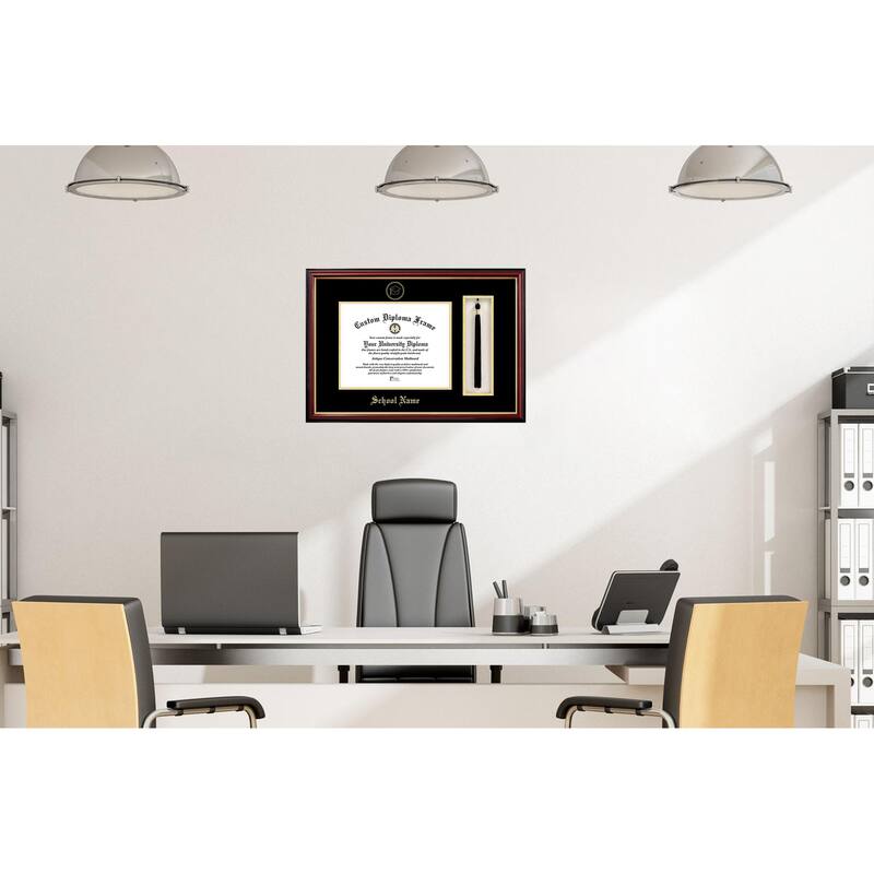 Texas State, San Marcos 14w x 11h Tassel Box and Diploma Frame