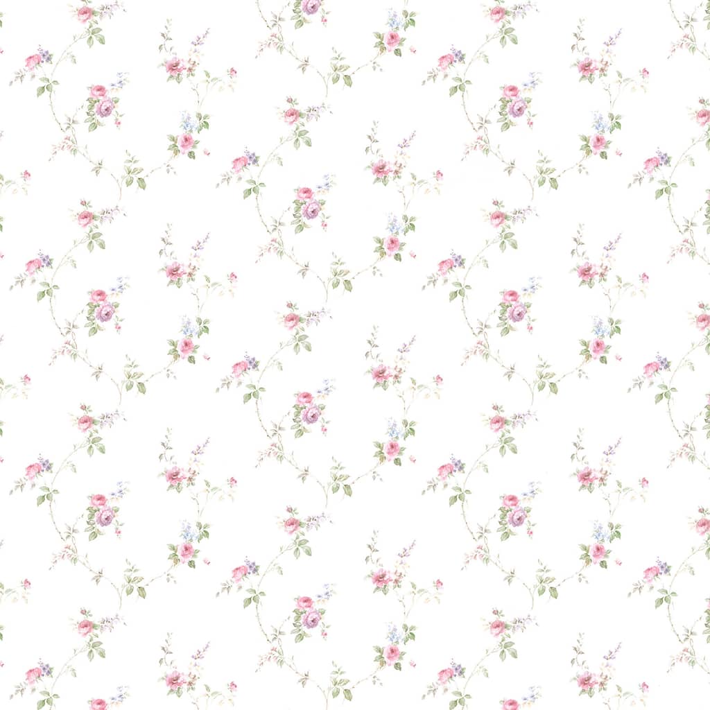 Salinas Laura'S Trail 20.5 In X 33 Ft Washable Wallpaper