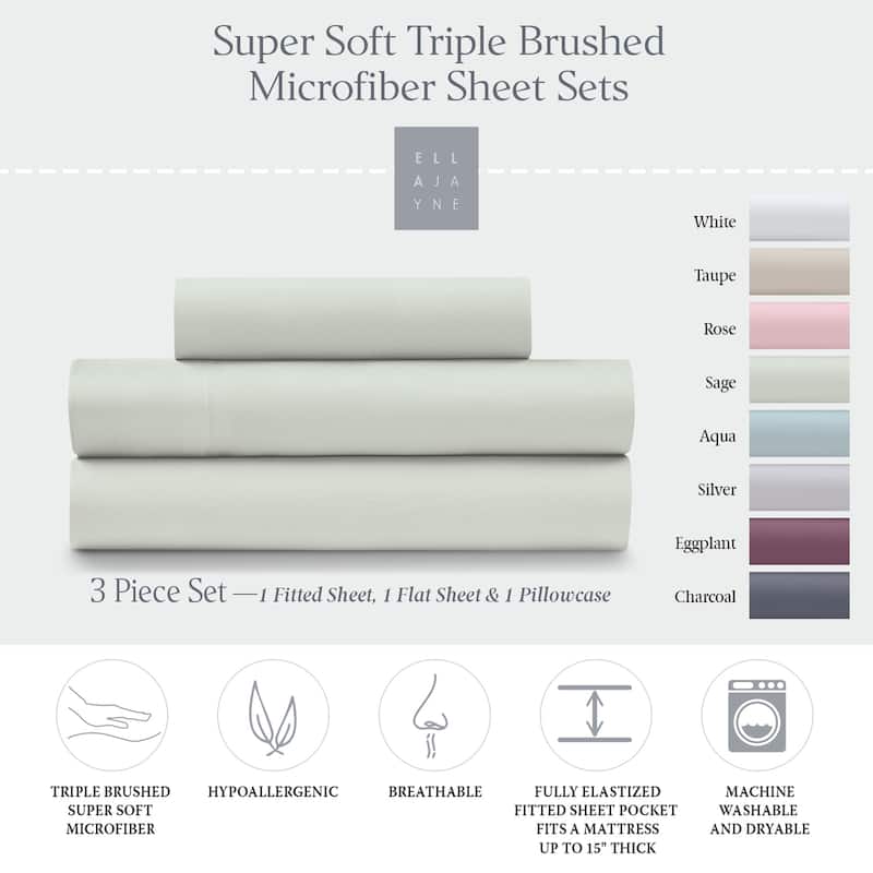 Ella Jayne Cozy Touch Sheets