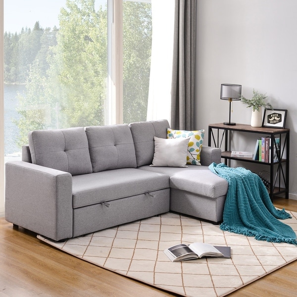 Corner sofa bed with Storage Chaise Left Right Handed Bed Bath Beyond 34775440