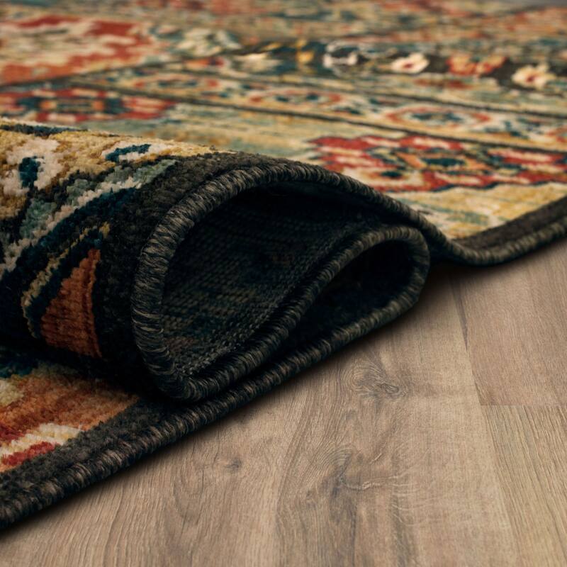 Mohawk Home Abbotts Lake Ornamental Patchwork Tile Area Rug