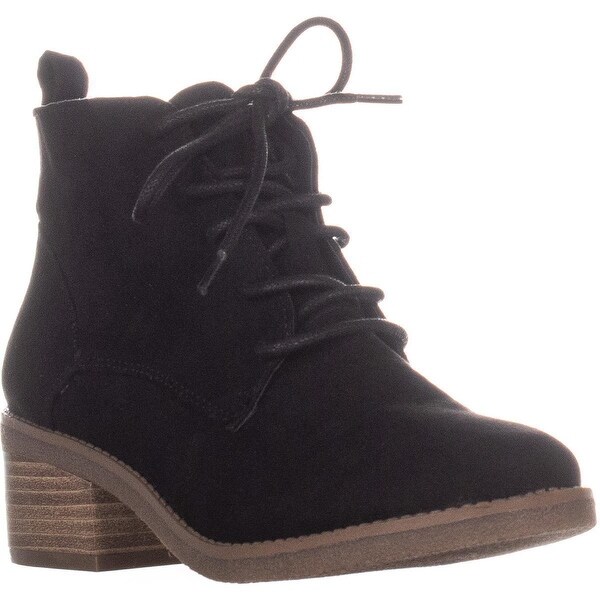 lace up ankle booties