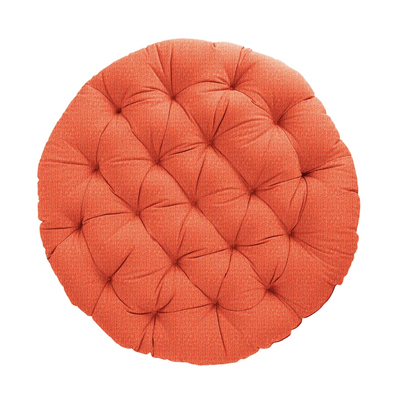 Sorra Home Sunbrella Outdoor Papasan Cushion - 44 in W x 44 in W x 4 in H