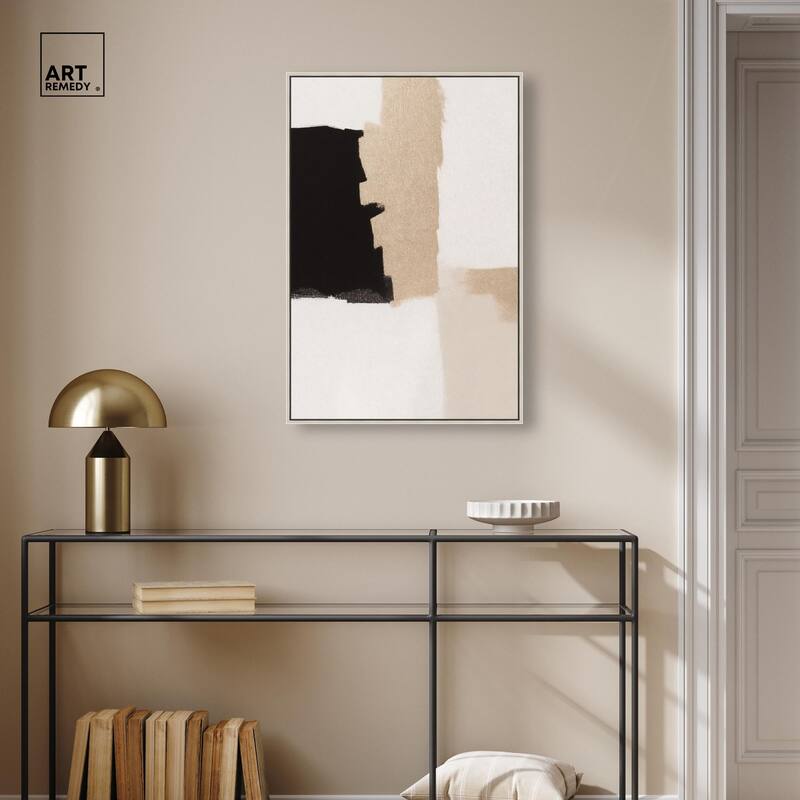 Earth and Ink IV Canvas by Art Remedy