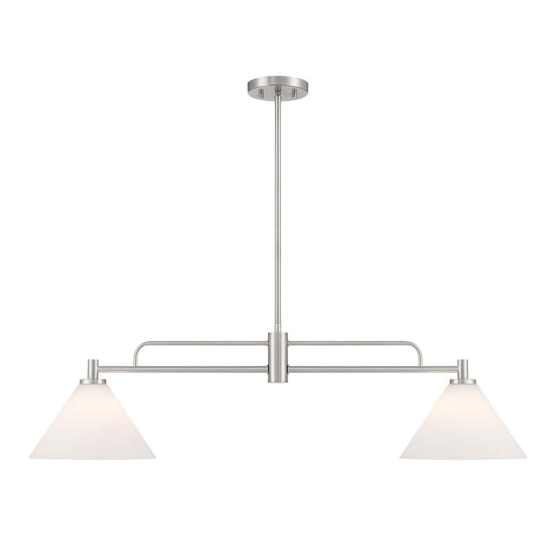2-Light Chandelier By Trade Winds