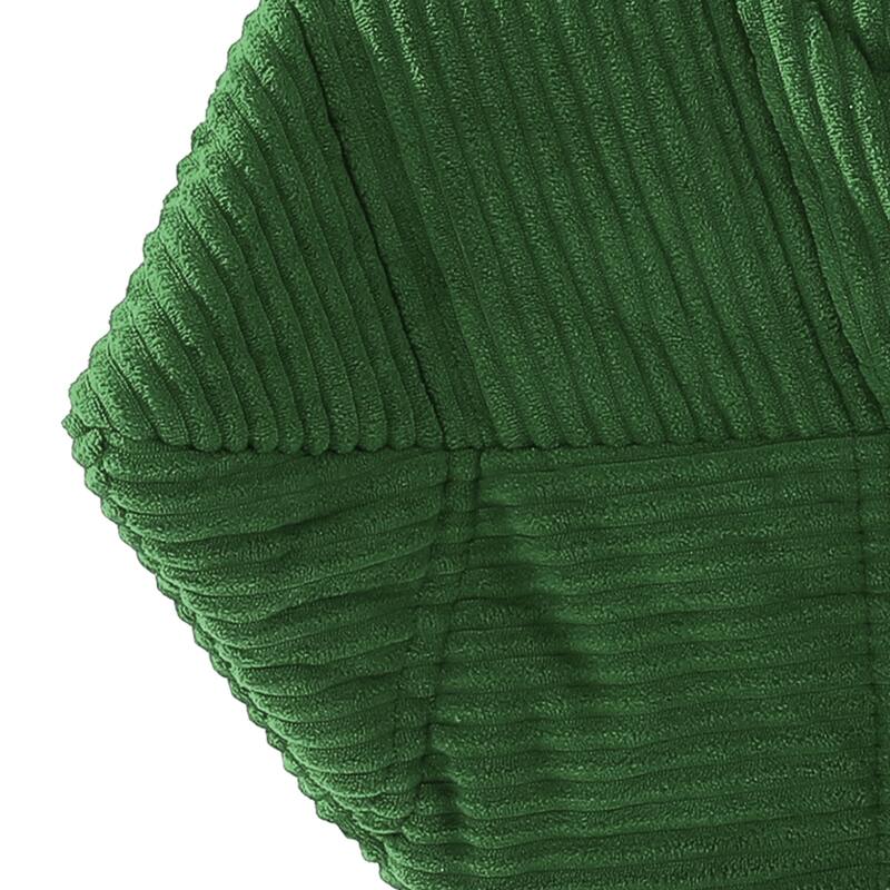 Moasis Cordury Fireside Bean Bag Chairs with Memory Foam for Adults