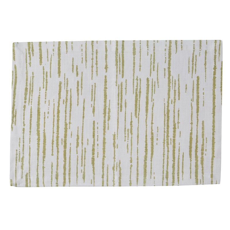 Split P Cara Stripe Placemat Set of 4 - 13" X 19"