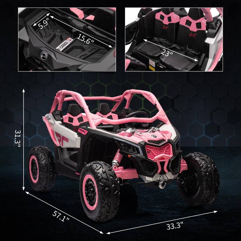 2 Seater Ride on UTV Car