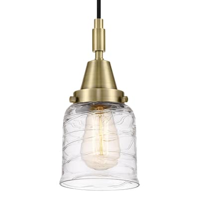 Innovations Lighting 447-1P-G513 Bell 5" Wide Mini Pendant with Clear