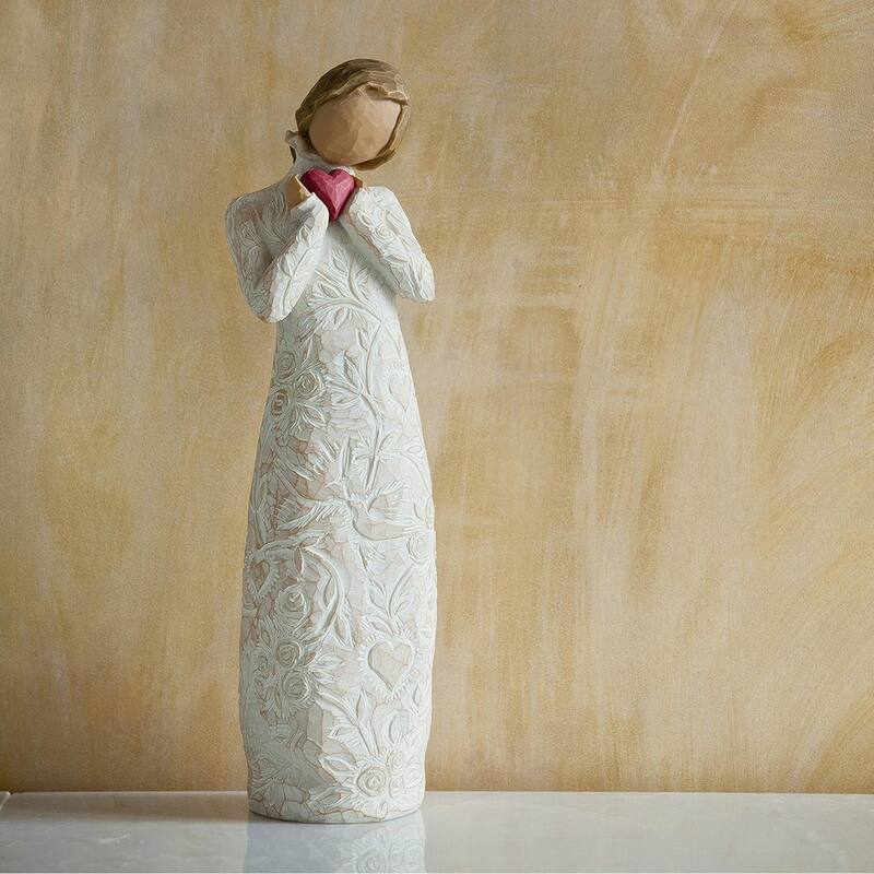 Willow Tree Je T'Aime (I Love You), 8.5-inch Sculpted Hand-Painted Figure