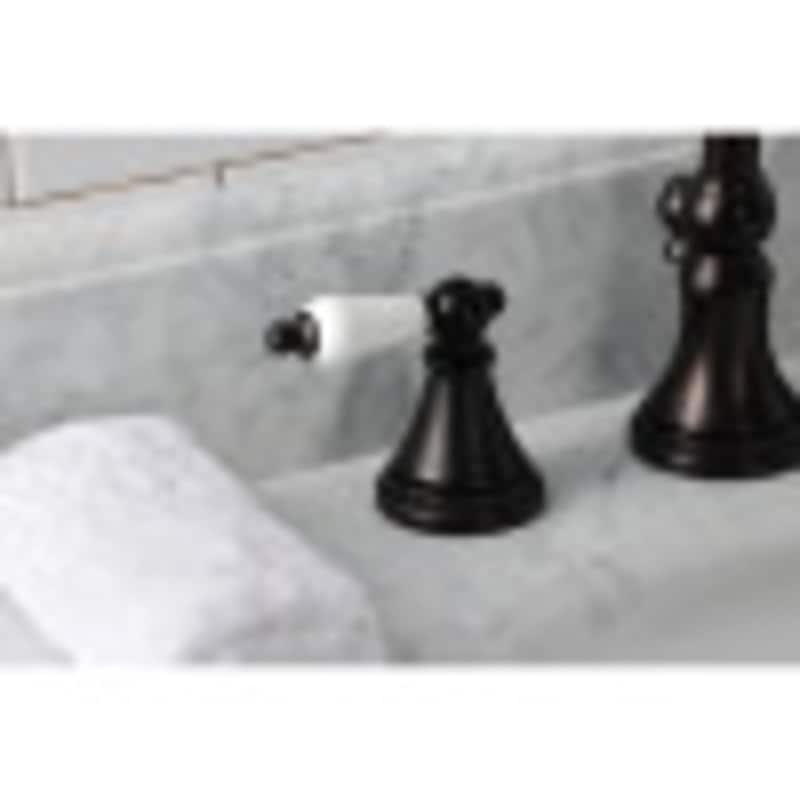 Kingston Brass Governor 1.2 GPM Deck Mounted Bathroom Faucet with