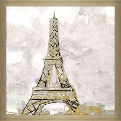 "Eiffel Tower Glitz" by Nan Print on Acrylic