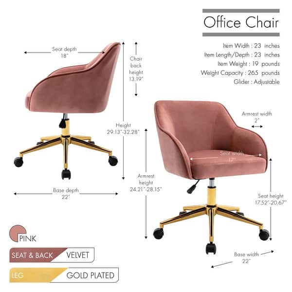 Silver Orchid Orla Upholstered Office Chair Bed Bath & Beyond 30525114