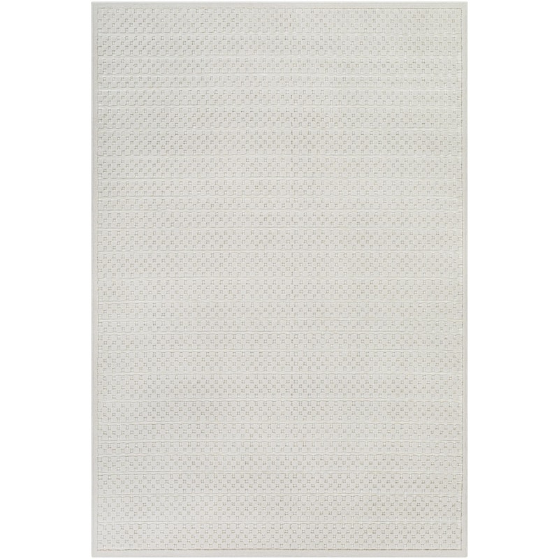 Livabliss Greenwich Minimalist Checkered Indoor / OutdoorArea Rug