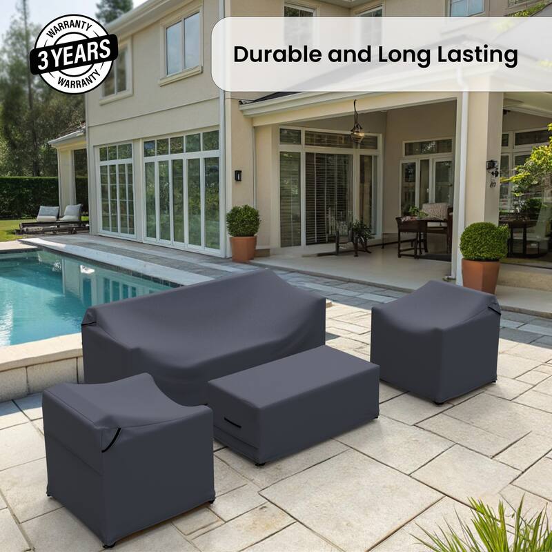 Forever Patio Outdoor 4 piece Furniture Cover - 32 x 79 x 29