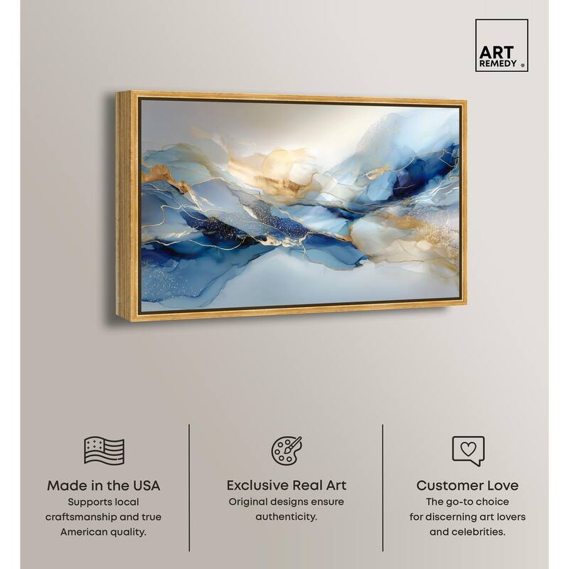 Postmodern Flow I Canvas by Art Remedy