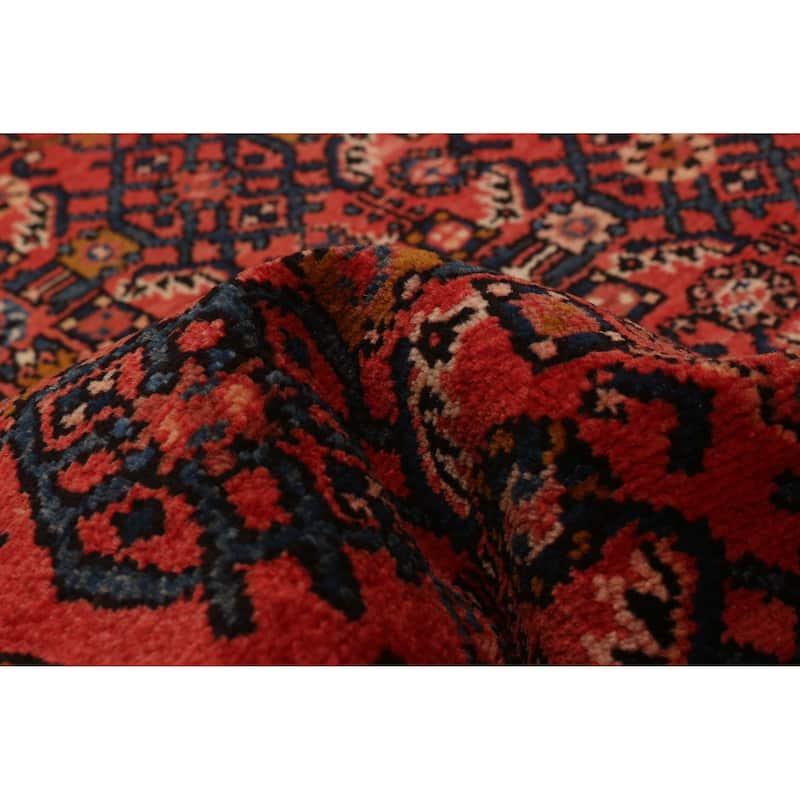 ECARPETGALLERY Hand-knotted Andelz Red Wool Rug - 3'0 x 12'10