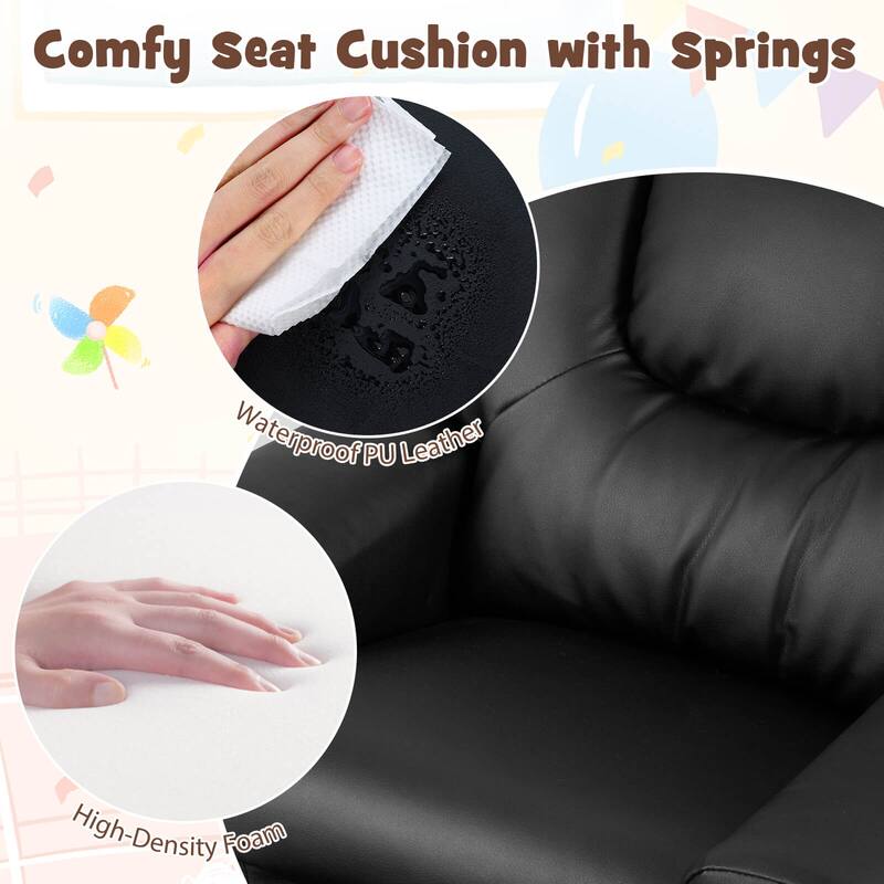 Costway Kids Recliner Armchair Children's Furniture Sofa Seat Couch