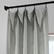 preview thumbnail 6 of 28, Exclusive Fabrics Heavy Faux Linen Curtain (1 Panel)