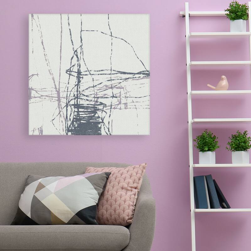 Chalk Doodles G by Gregory Garrett Canvas Art Print