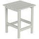 preview thumbnail 3 of 69, POLYTRENDS Laguna All Weather Poly Outdoor Side Table - Square Sand