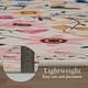 preview thumbnail 17 of 65, Nature Floral Non-Slip Machine Washable Colorful Modern Area Rug