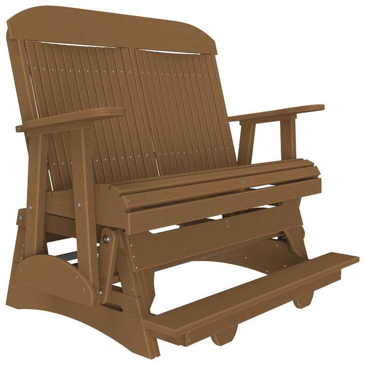 Outdoor All-Weather Poly Lumber Classic Balcony Glider