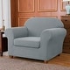 preview thumbnail 7 of 91, Subrtex Stretch Spandex 2-piece Armchair Slipcover Furniture Protector