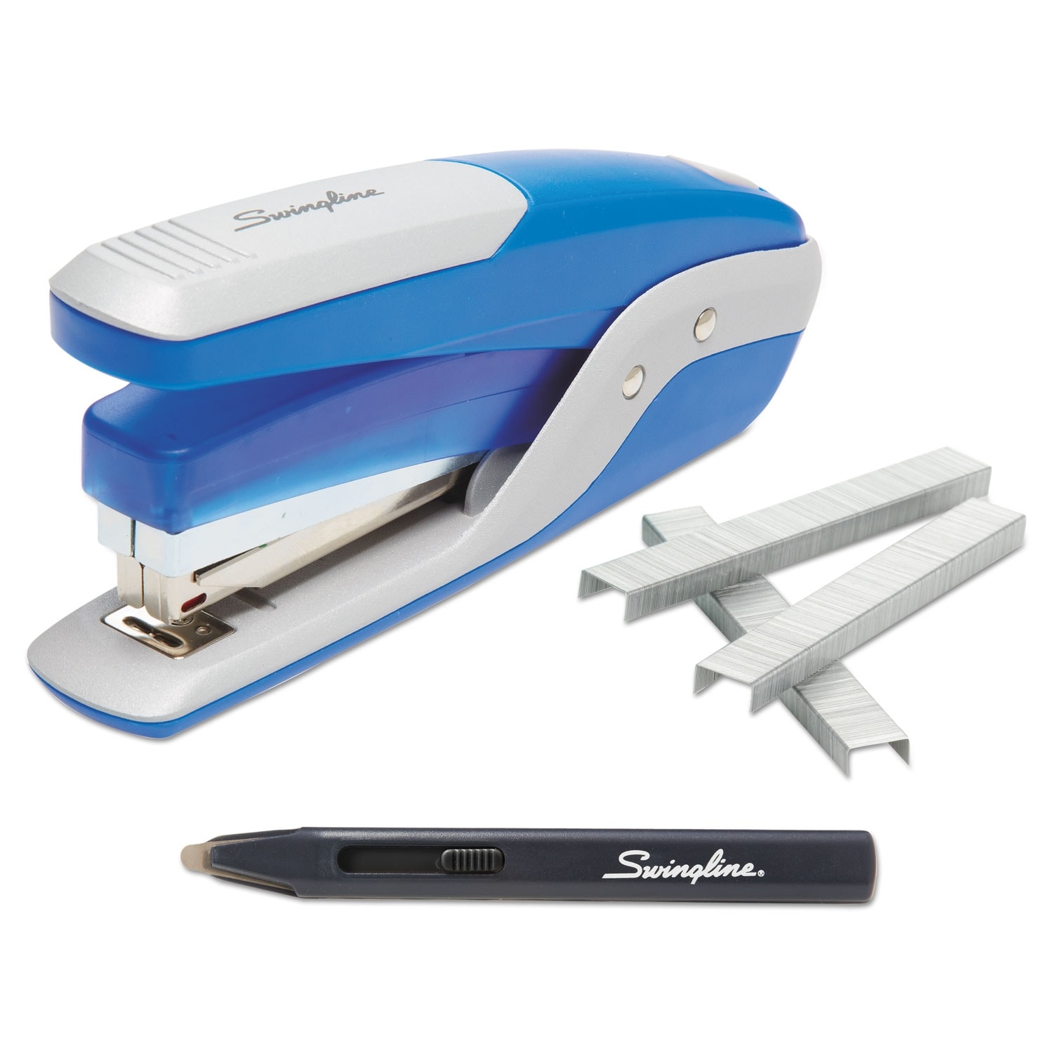 Quick Touch Stapler Value Pack, 28-Sheet Capacity,...