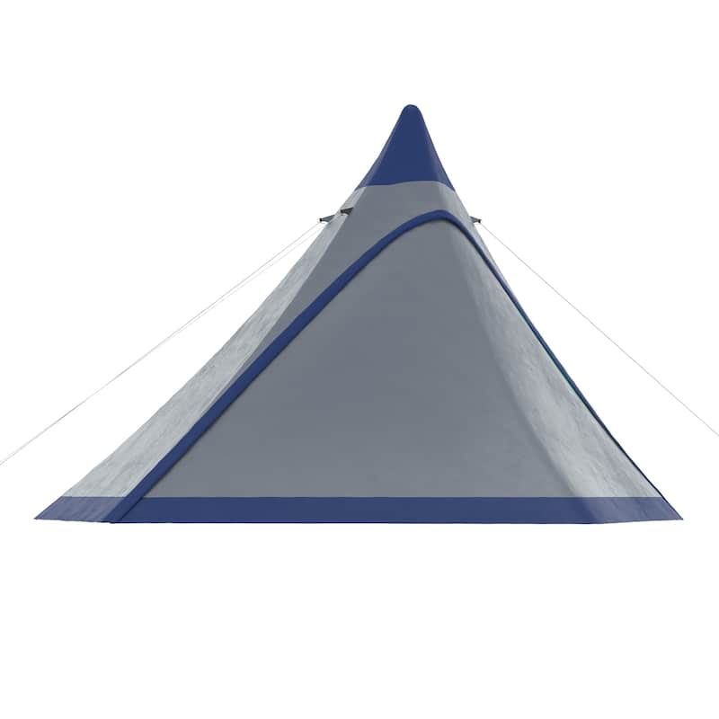 Large Outdoor Camping Tent Quick Setup Waterproof with Porch Area Portable - 15.5" x 15.5" x 8.5"