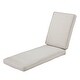 preview thumbnail 20 of 20, Classic Accessories Montlake Water-resistant Patio Chaise Lounge Cushion