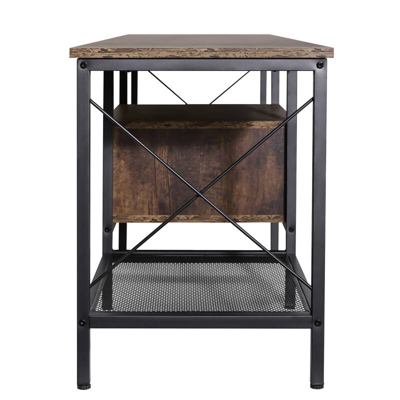 Rectangular TV Stand for TVs up to 75" Console Table