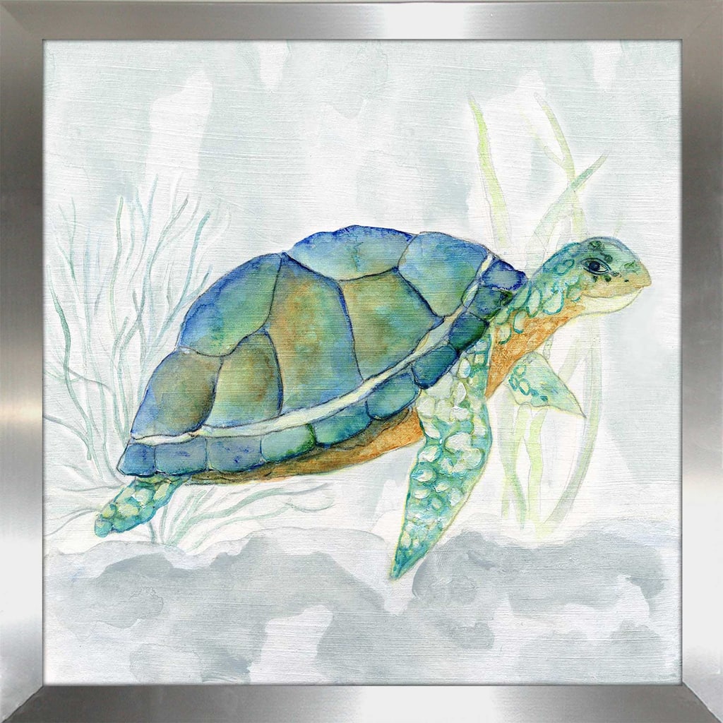 "Riding the Current I (Square)" by Tava Studios Print on Acrylic