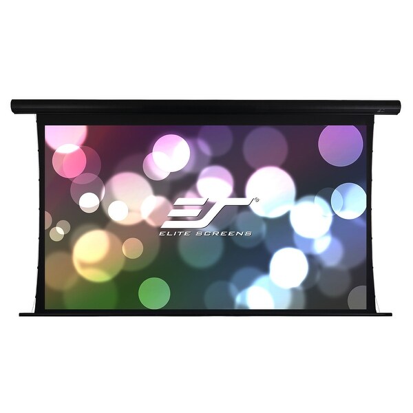 Shop Elite Screens Skt180uh E3 Auhd 180 Diagonal Acousticpro Uhd Projector Screen Black Overstock 26375801