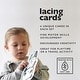 preview thumbnail 3 of 3, Wee Gallery Lacing Cards - Woodland - Black - N/A