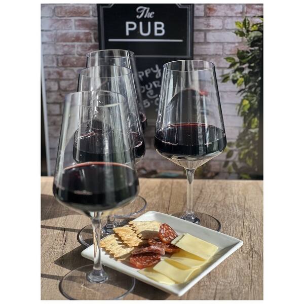 Premium Shatterproof Stemware Set (4-Pack) - Crystal Clear Unbreakable Wine  Glasses for Outdoor/Indoor Entertaining - Bed Bath & Beyond - 39880603