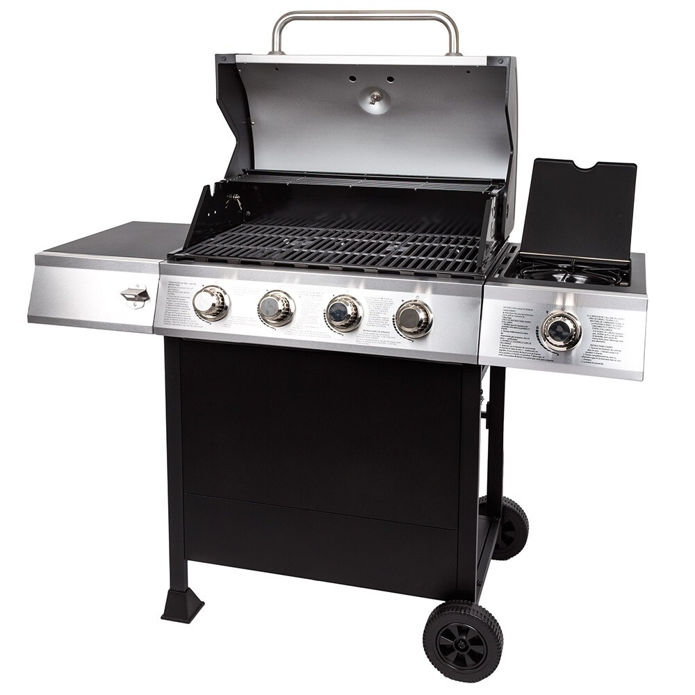 Dyna-Glo 4 Burner Open Cart Propane Gas Grill - On Sale - Bed Bath u0026 Beyond  - 35770089