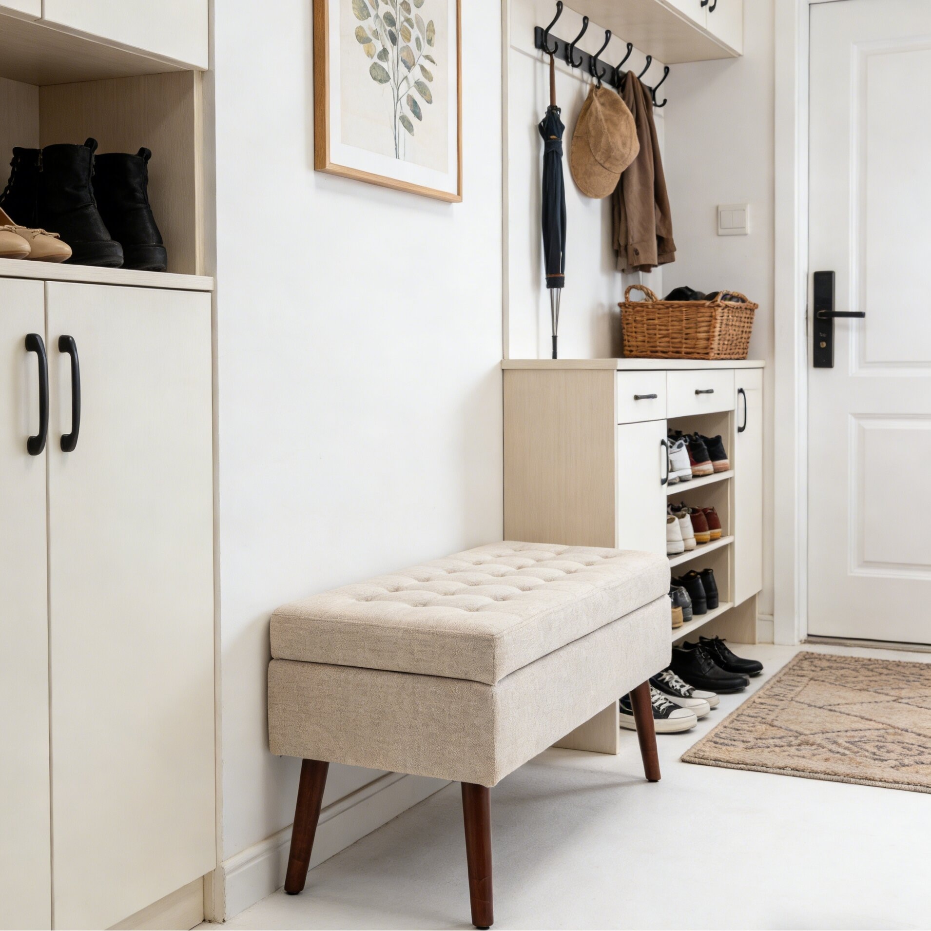 Modern Style Storage Bench for Bedroom And Entryway