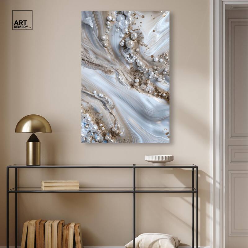 Effervescent Earth Canvas by Art Remedy, Gallery Wrapped