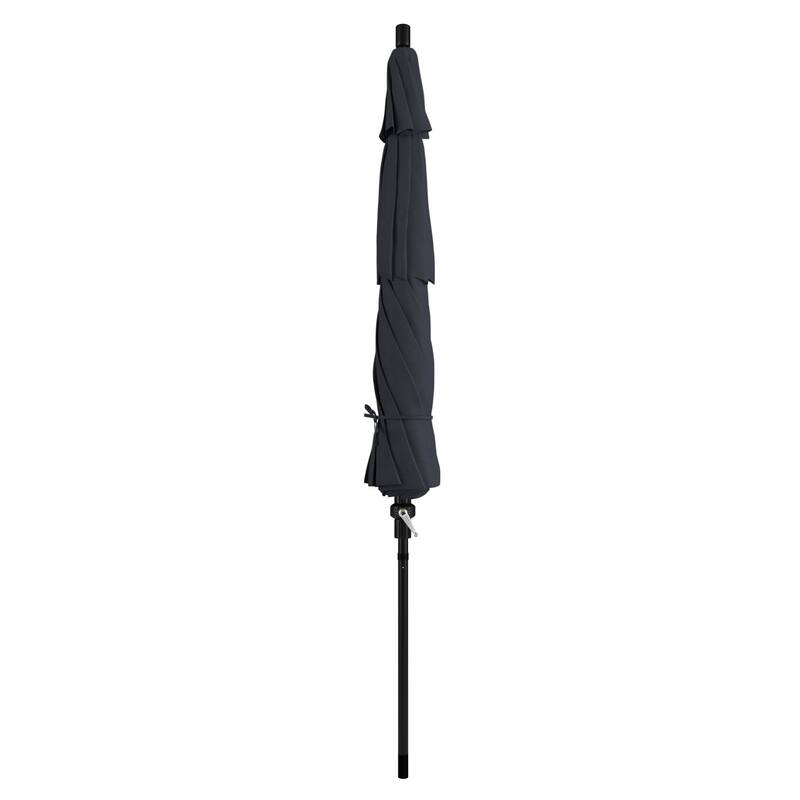 California Umbrella 11-Foot Round Aluminum, Crank Open Collar Tilt Patio Umbrella, Sunbrella Fabric