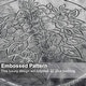 preview thumbnail 29 of 32, Embossed Floral Bed Blanket 85"x95" - 9lbs