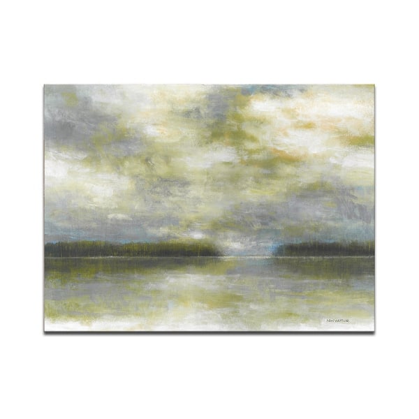 slide 2 of 5, 'Serenity Now' Wrapped Canvas Wall Art by Norman Wyatt Jr.