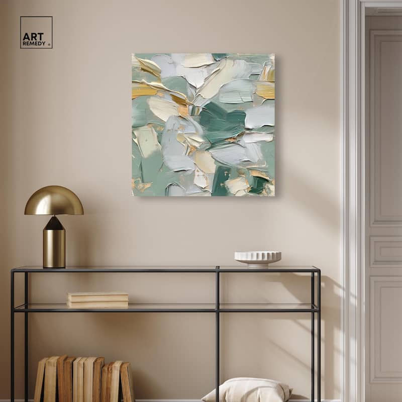Fractured Forest Layered Canvas by Art Remedy, Gallery Wrapped