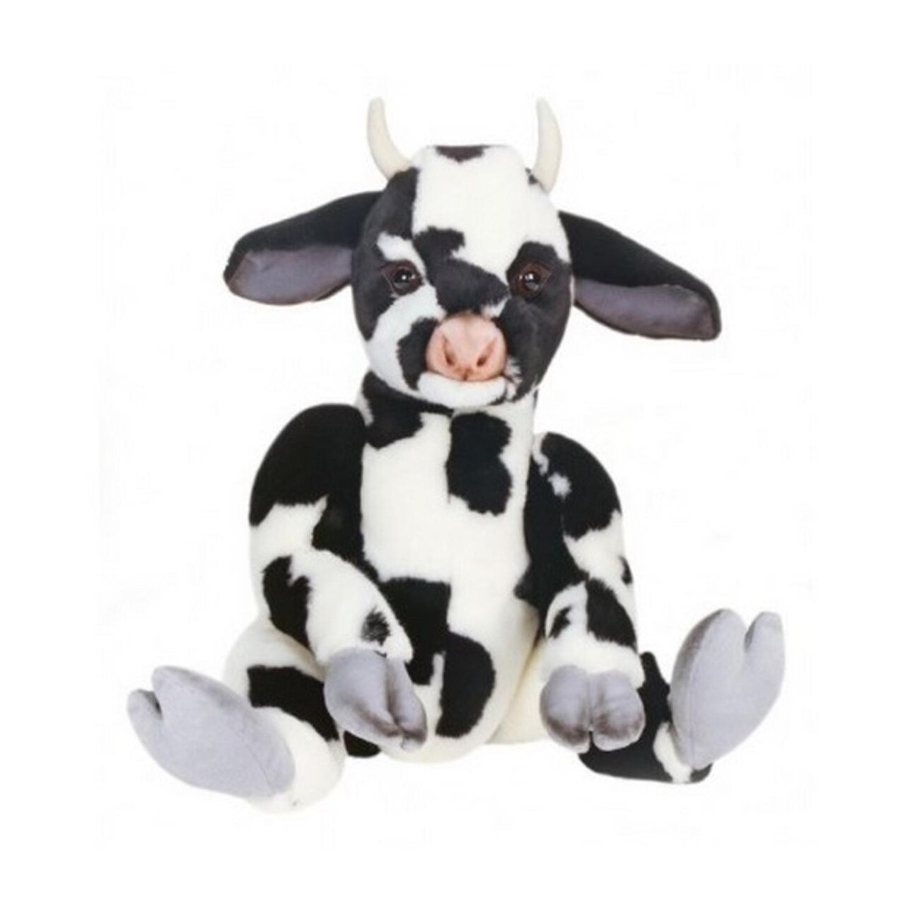 black cow stuffed animal