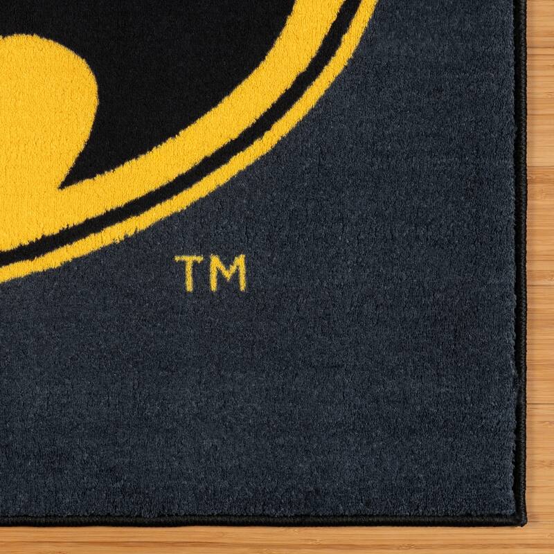 Licensed DC Comics Superhero Comic Book Cover Digital Printed Youth Area Rugs
