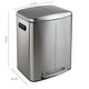 preview thumbnail 6 of 35, happimess Marco 10.5-Gallon Double Bucket Trash Can with Lid