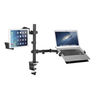 Cta Digital Pad-Hltam Articulating Height-Adjustable Laptop And Tablet Arm Mount