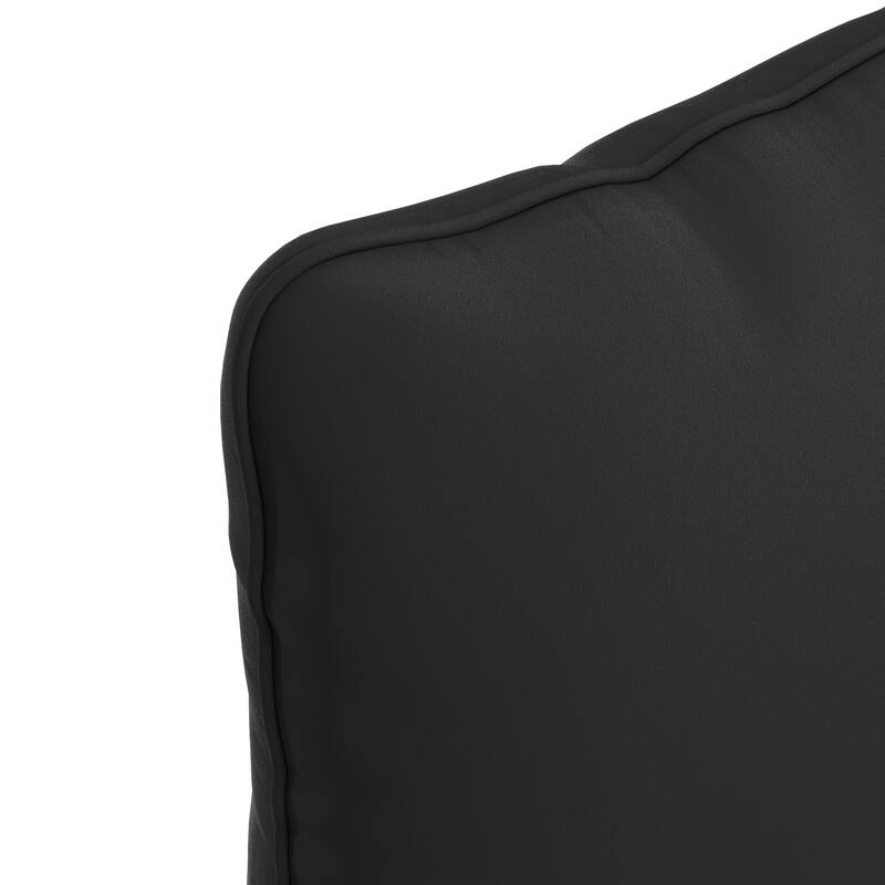 California Umbrella Outdoor Deep Seat Cushion Set, 24" x 48", 5.5" Thick Seat, Solstice Olefin Fabric