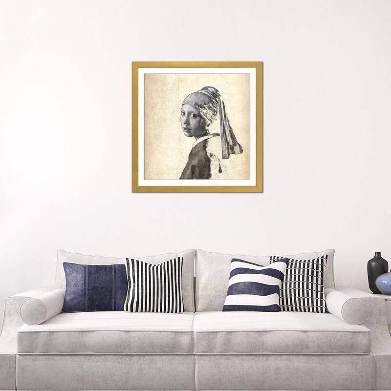 iCanvas "Girl with a Pearl Earring IX" by 5by5collective