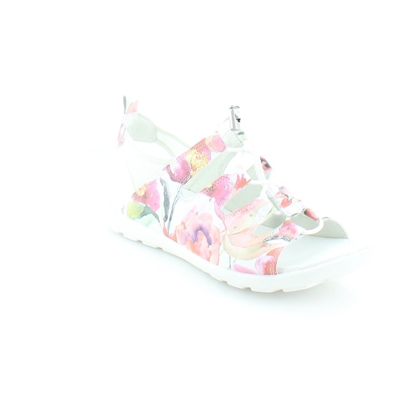 ecco floral sandals